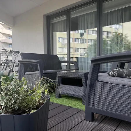 Apartament Sun Towers Exspanse 3 Z Parkingiem I Tarasem *