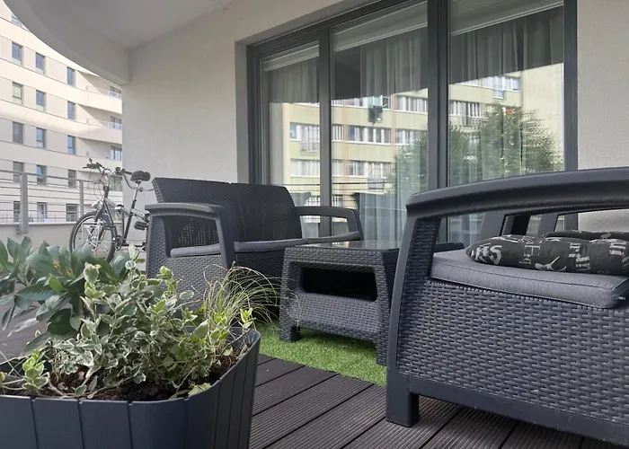 شقة Sun Towers Exspanse 3 Z Parkingiem I Tarasem *